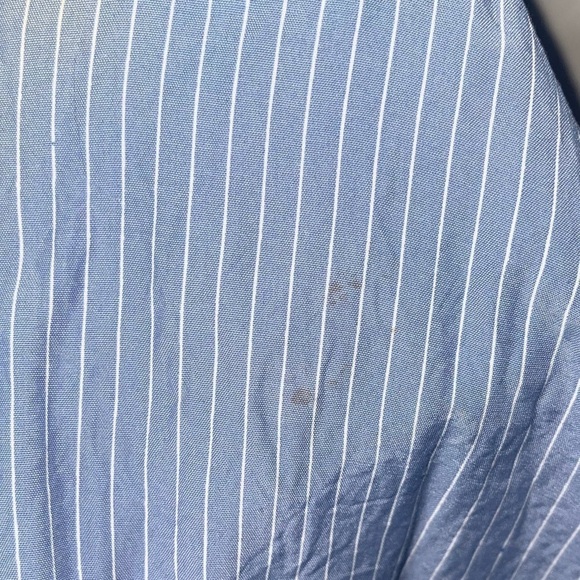 FAITHFULL THE BRAND x REVOLVE Blue White Stripe Blue Blanc Midi Dress Size 4/S - Picture 10 of 14